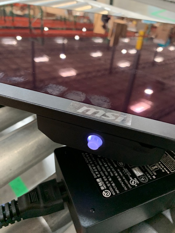 Photo 1 of ***(PARTS ONLY/ NON FUNCTIONAL)***MSI MAG 273QP QD-OLED X24 27-inch 2560 x 1440 (QHD) Gaming Monitor, 240Hz, Adaptive-Synch, HDMI, DisplayPort, VESA Mountable, Tilt, Height Adjustable, Speaker, 0.03ms, Black