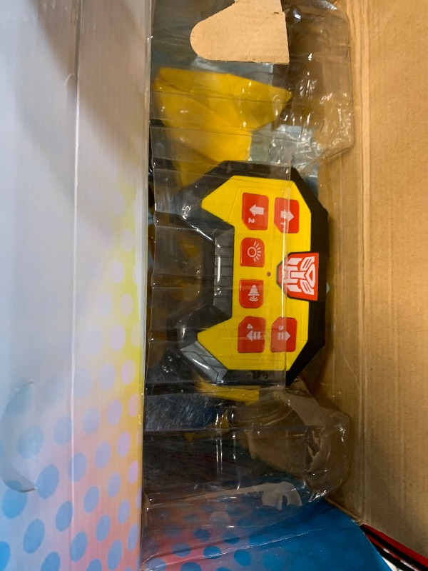Photo 1 of Jam'n Hasbro: Transformers Rescue Bots Academy: Bumblebee RC Robot - 12" Walking Transformer, Lights & Sounds, Radio Controlled, Full Function, 2.4 GHz