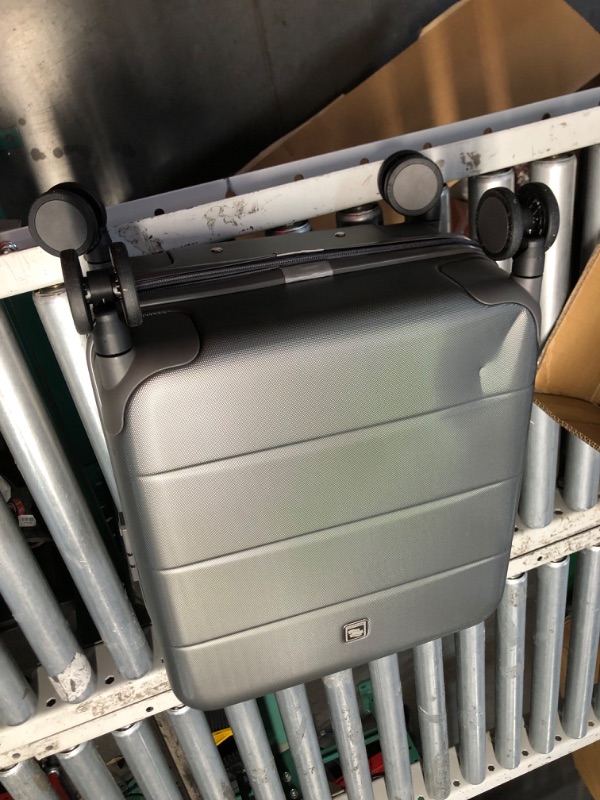 Photo 1 of ***DAMAGED - DENTED - SEE PICTURES***
Hanke 16 Inch Underseat Carry On Luggage Hard Shell Suitcases with Wheels Mini Small Carry On Bag for Airline Approved TSA Luggage Lightweight Travel Suitcase(Graphite Grey)