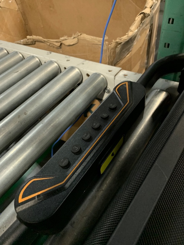Photo 1 of ***DAMAGED - MISSING REMOTE - SEE PICTURES***
Hifast Walking Pad Treadmill, 3 in 1 Foldable Under Desk Treadmills for Home Office, Small Walking Pad with Incline Handle Bar, 300lbs Capacity 2.5HP Portable Running Machine with APP Remote Control