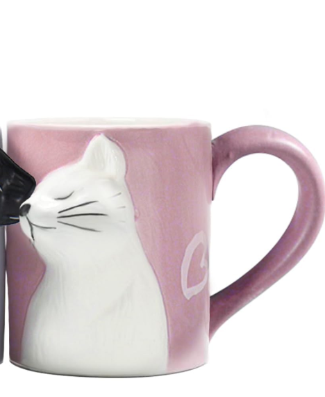 Photo 1 of (pink mug only_)BigNoseDeer Cat Lovers 12oz