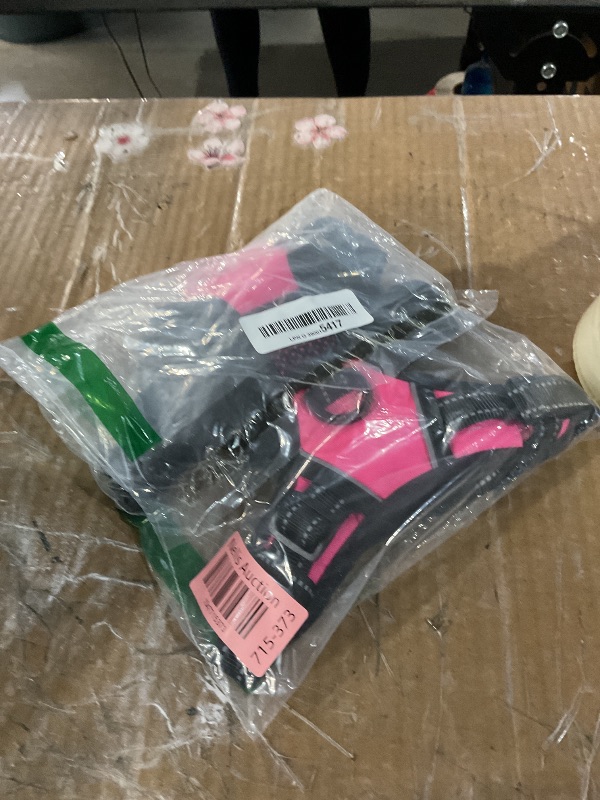 Photo 1 of (BAGGED) PHOEPET No Pull Dog Harnesses for Small Dogs Reflective Adjustable Front Clip Vest with Handle 2 Metal Rings 3 Buckles [Easy to Put on & Take Off](S, Pink)