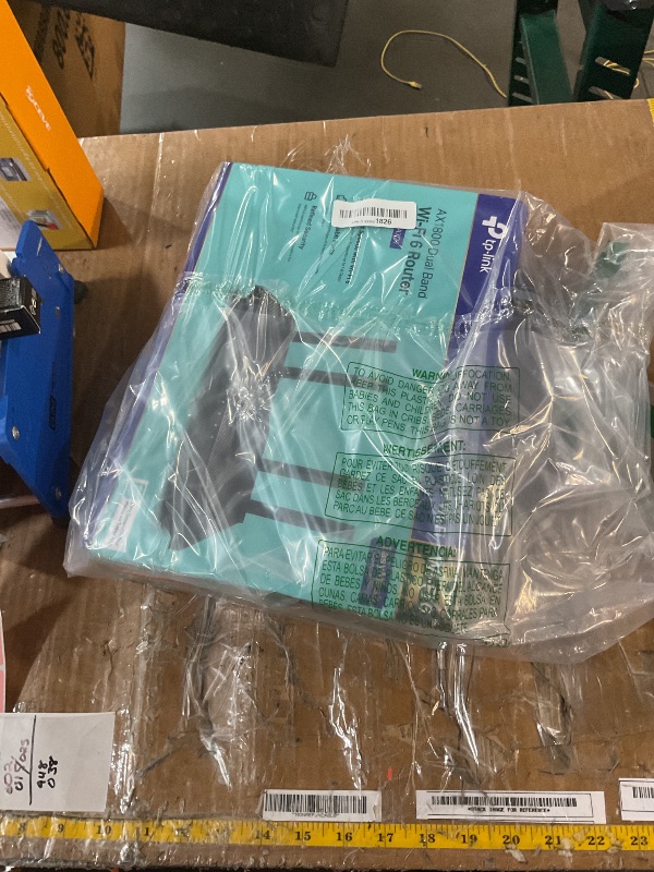 Photo 1 of (USED/FAIR) TP-Link AX1800 WiFi 6 Router V4 (Archer AX21) – Dual Band Wireless Internet, Gigabit, Easy Mesh, Works with Alexa - A Certified for Humans Device, Free Expert Support