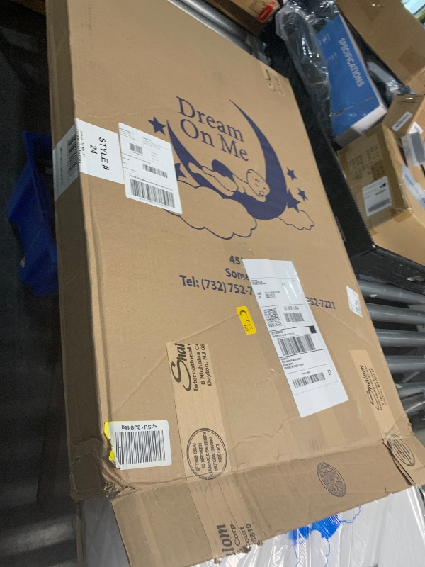 Photo 1 of (USED/FAIR) Dream On Me Holly 3” Fiber Baby Crib Mattress, Greenguard Gold and JPMA Certified, Fits All Portable & Mini Cribs, Waterproof Vinyl Cover