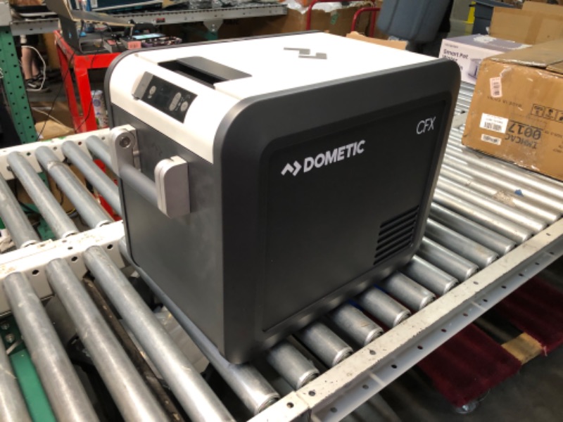 Photo 1 of ***USED - POWERS ON - UNABLE TO TEST FURTHER - SEE PICTURES***
Dometic CFX3 25-Liter Portable Refrigerator and Freezer, Powered by AC/DC or Solar