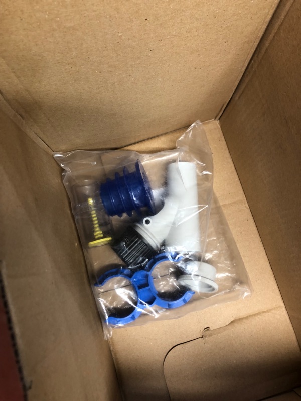 Photo 1 of Hayward TracVac Lightweight Automatic Suction Vacuum Cleaner with Hose and Valve for In Ground Swimming Pool Maintenance, White