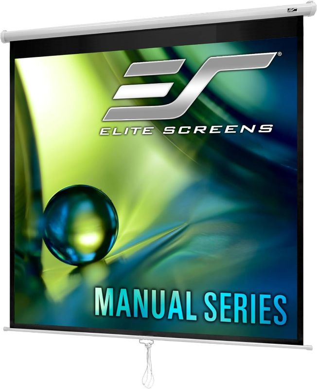 Photo 1 of  ***Stock photo of similar item*** 71-INCH 1:1, Pull Down Manual Projector Screen