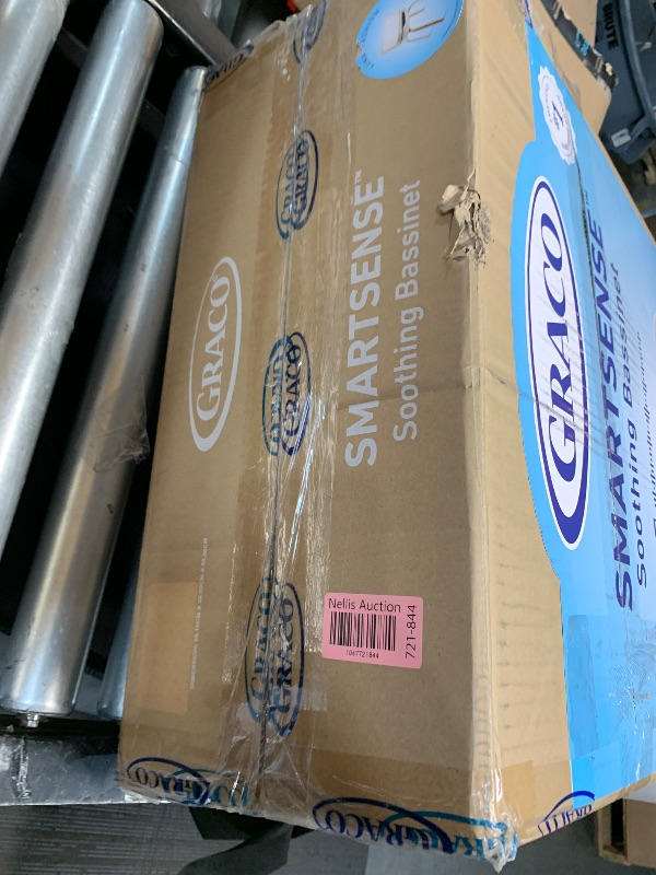 Photo 1 of Graco SmartSense Soothing Baby Bassinet – Smart Newborn Bassinet Detects and Automatically Responds to Baby's Cries – for Newborn Babies to 6 Months