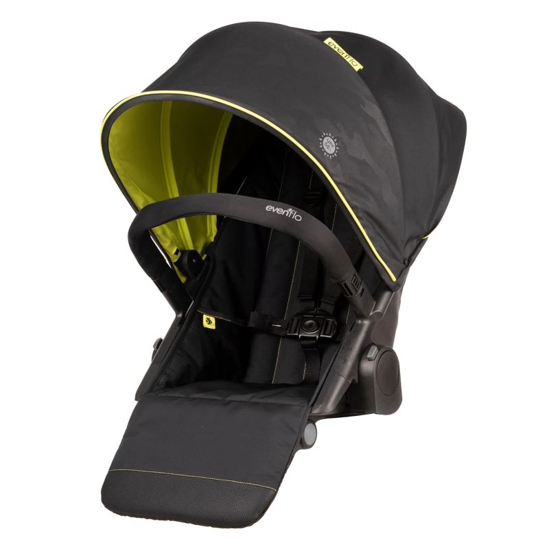 Photo 1 of (SEAT ONLY) Evenflo Second Seat for Pivot Xplore Stroller or Travel System with 5 Point Harness System and Multiple Riding Positions, Adventurer Wayfarer

