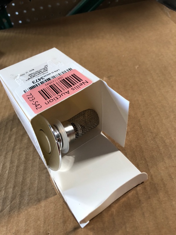 Photo 1 of ?Bathroom Sink Drain Strainer,Universal Pop-Up Sink Stopper Hair Catcher, Anti-Clog Stainless Steel Drain Filter Basket, Removable Sink Drain for Bathroom Sink Stopper Replacement