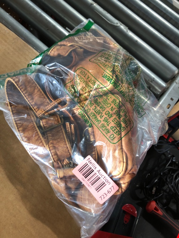 Photo 1 of (bag only)(please see all images) Mepase 3 Pcs Human Tree Shirt Costume Accessories Set Include Brown Beard Purse Satchel Bag