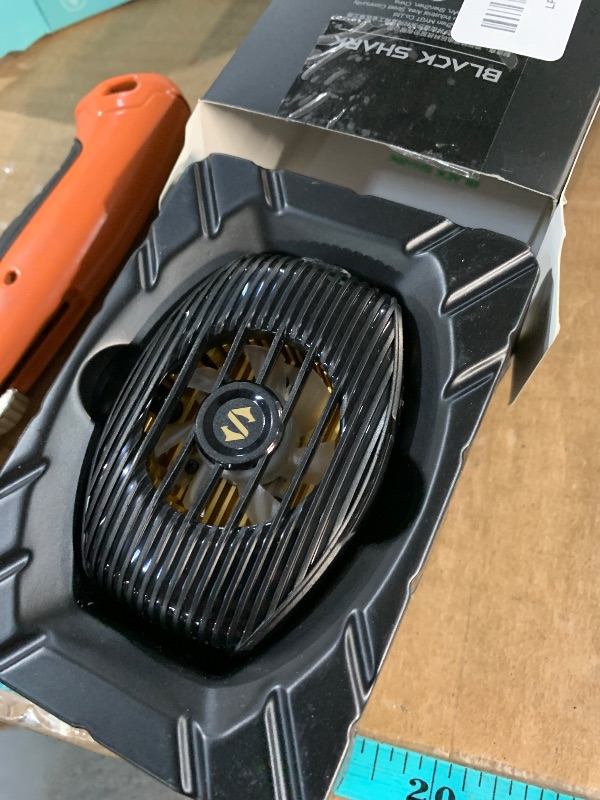 Photo 1 of (item sold for parts) Black Shark Phone Cooler for Gaming FunCooler 4, Wired Mobile Phone Cooling Fan Lightweight Quiet