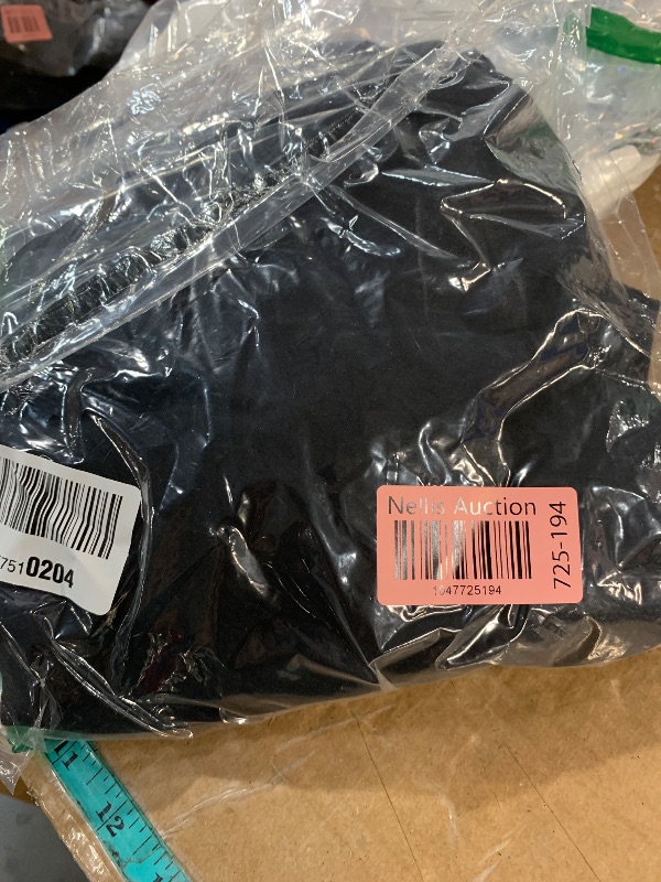 Photo 1 of (XXL) (BAGGED) Maacie Maternity Tennis Dress with Shorts & Built in Bra Scoop Neck Sleeveless A-line Workout Golf Dress with Pocket Black XXL