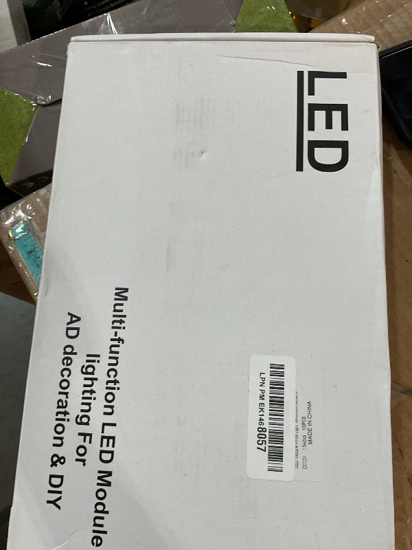 Photo 1 of AOOYUANKE LED Module, Led Windows Lights Blue Light 100pcs 3030SMD 150LM Per LED Module IP65 Waterproof for Advertising Signs with Tape Adhesive Backside (Power Supply NOT Included)