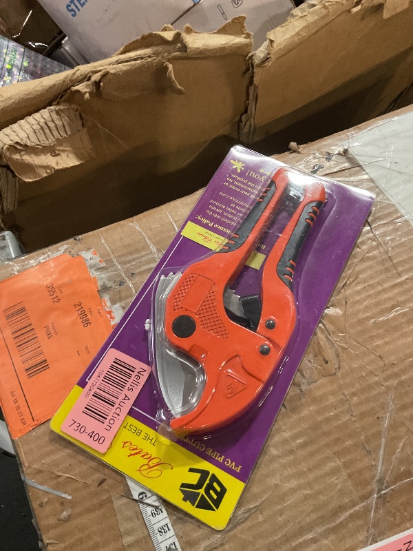 Photo 1 of Bates- Pvc Cutter, Cuts up to 1-1/4", Ratcheting PVC Pipe Cutter Tool, Pipe Cutters PVC, PVC Pipe Shears, PVC Cutter, Plastic Pipe Cutter, PEX Pipe Cutter, PVC Cutter Tool, PVC Ratchet Cutter