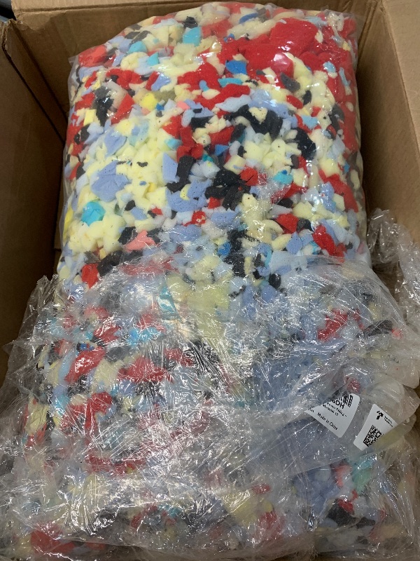 Photo 1 of (incomplete) Welacer Shredded Memory Foam Filling 10lbs for Bean Bag Filler, Pillow Chair Cushion Arts Crafts Refill 