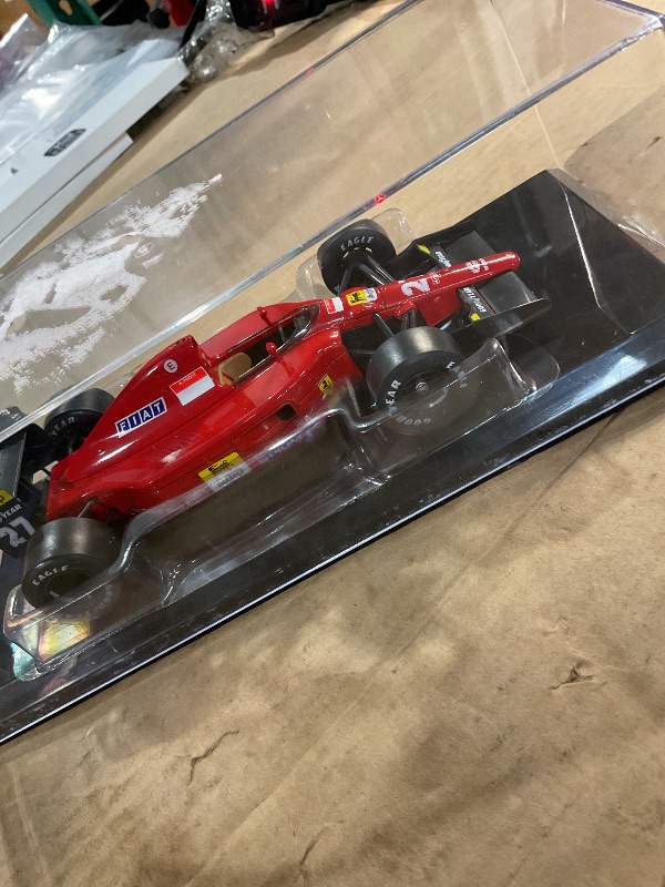 Photo 1 of - Formula 1 Compatible with Ferrari F1-91 Alain Prost 1991-1/24 Diecast Model Car - GF037