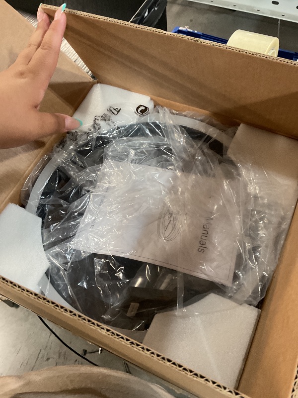 Photo 1 of ZMISHIBO Low Profile Ceiling Fans with Lights and Remote, 13 Inch Fandelier Ceiling Fan with Light, Black Modern Flush Mount Ceiling Fan, Small Dimmable LED Fan Lights for Bedroom