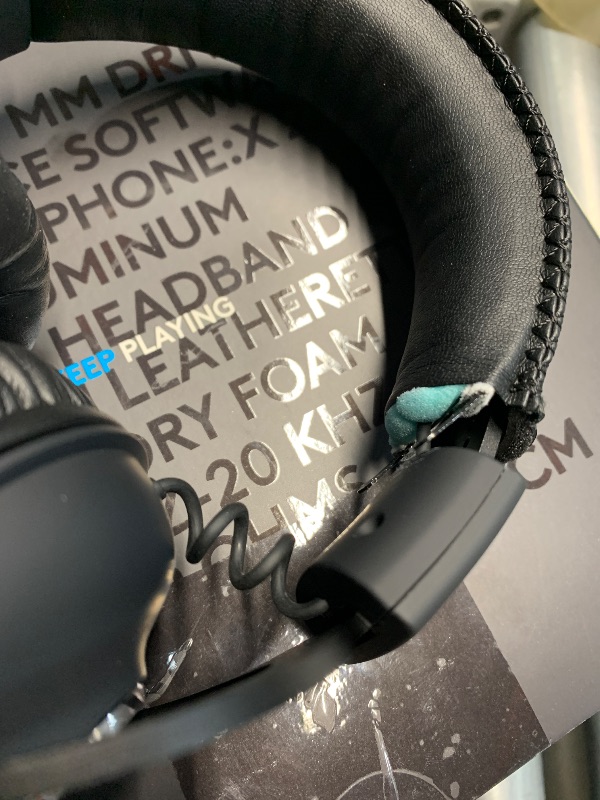 Photo 1 of (see images for damage) Logitech G Pro X Wired Gaming Headset: Blue VO!CE Detachable Boom Mic, DTS 7.1, 50 mm Drivers, USB/3.5mm Aux