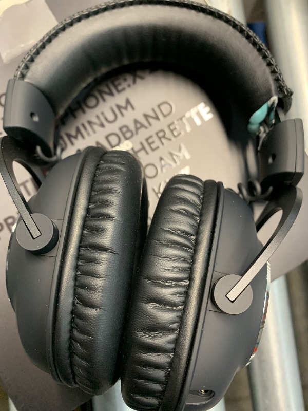 Photo 1 of (see images for damage) Logitech G Pro X Wired Gaming Headset: Blue VO!CE Detachable Boom Mic, DTS 7.1, 50 mm Drivers, USB/3.5mm Aux
