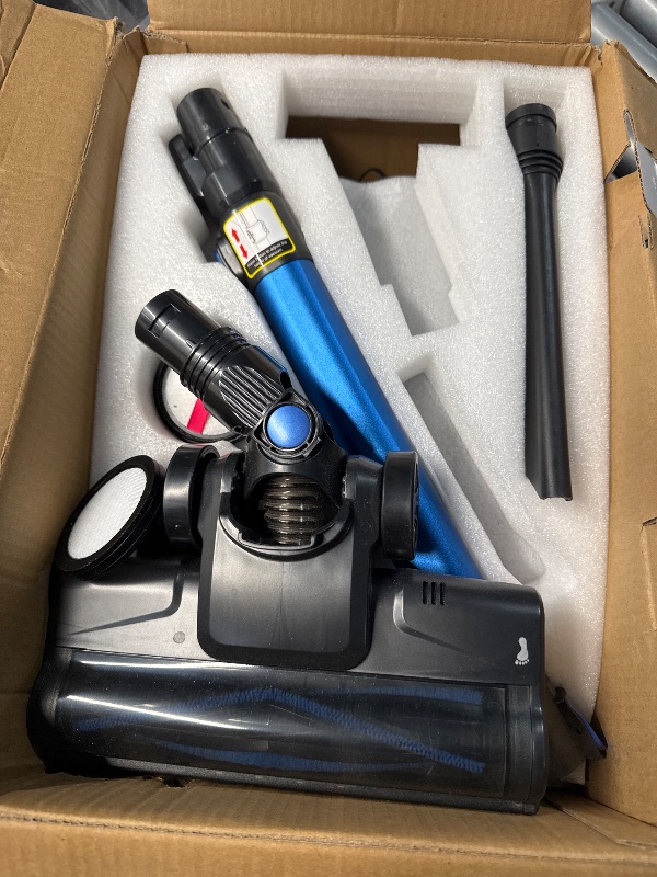 Photo 1 of (PARTIAL SET) (UNTESTED) UML0 Cordless Vacuum Cleaner, 8-in-1 Lightweight Stick Vacuum with Powerful Suction, Self-Standing, 40 Mins Max Runtime, Rechargeable Vacuum Cleaners for Home, Hardwood Floor, Carpet, Pet Hair N3S