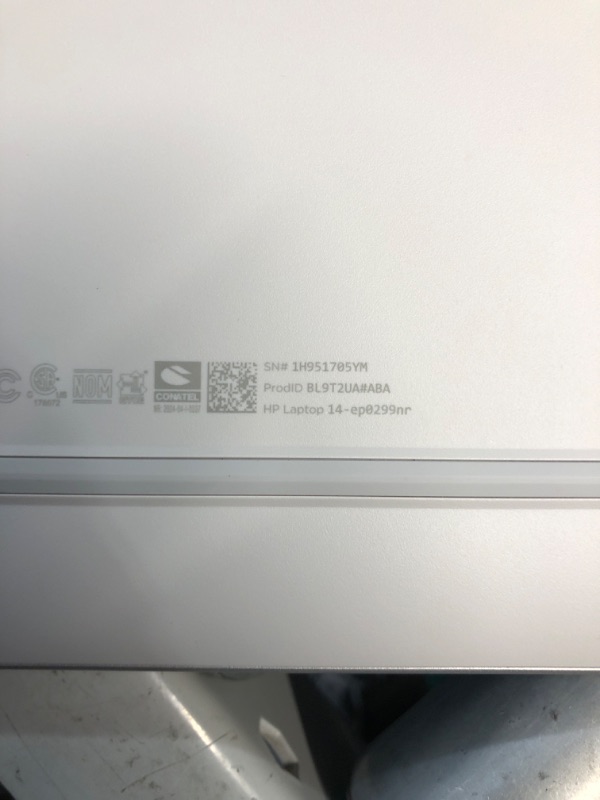 Photo 1 of (LOCKED TO PREVIOUS OWNER) HP 14 inch Laptop, HD Display, Intel Core i3-N305, 8 GB RAM, 256 GB SSD, Intel UHD Graphics, Windows 11 Home in S Mode, Natural Silver, 14-ep0299nr