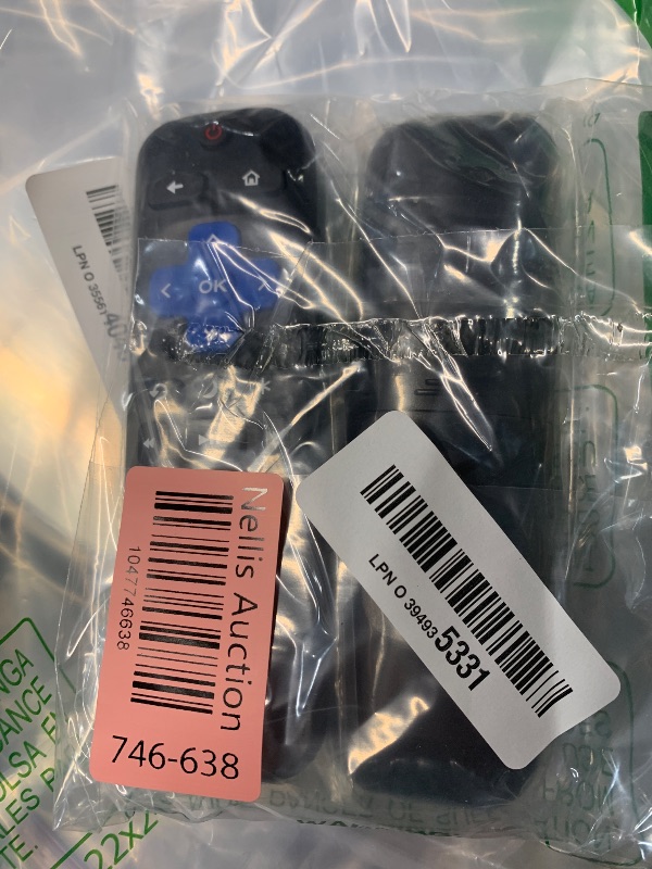 Photo 1 of (Pack of 2) Replacement-Remote-Control for Roku-TV,Compatible for TCL Roku/Hisense Roku/Onn Roku/Philips Roku Smart TVs(Not for Roku Stick and Box)