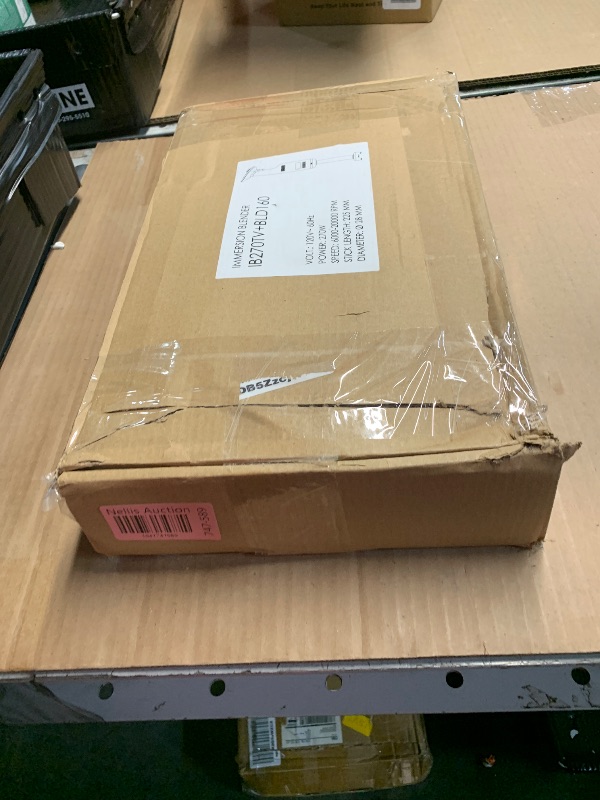 Photo 1 of (PARTS) (NOT FUNCTIONAL) Li Bai 6 in Heavy Duty Big Stix Immersion Blender Handheld Kitchen, Hand Blenders for Kitchen, Commercial Mixer Electric, 500W Removable Shaft 2500rpm to 15000rpm, Emulsifier Blender Handheld