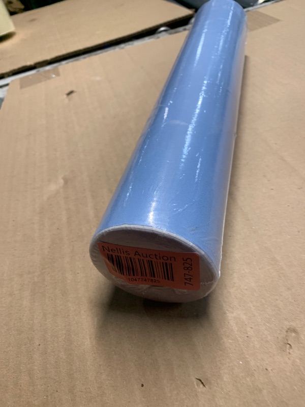 Photo 1 of *** FACTORY SEALED*** Consine Light Blue Peel and Stick Wallpaper, 15.7 X 748 inches Renter Friendly Wallpaper, Vinyl PVC Removable Wall Paper, Self-Adhesive Wall Sticker Decoration for Counter Furniture Cabinet and Room
