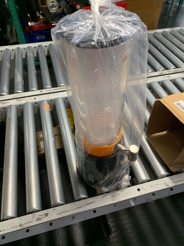 Photo 1 of *** STOCK PHOTO FOR REFERTENCE ONLY*** Drink Tower: 1.5L Mimosa Tower Dispenser with Ice Tube and LED Light, 50oz/1.58 Qt Tabletop Beer Dispense for Parties Bars Pubs Restaurants

