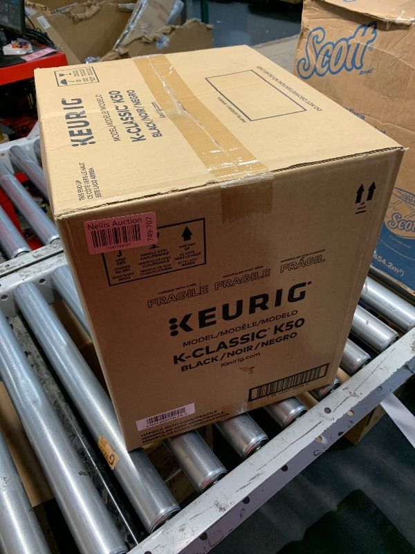 Photo 1 of *** FACTORY SEALED*** Classic K50 Black Single Serve Coffee Maker with Automatic Shut-Off
