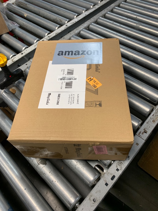 Photo 1 of novelinks Stackable Plastic Clear Storage Box Containers with Latching Lid - Art Craft Supply Organizer Storage Containers for Pencil Box, Crayon, Beads (6 Pack Small + 6 Pack Medium -Clear)