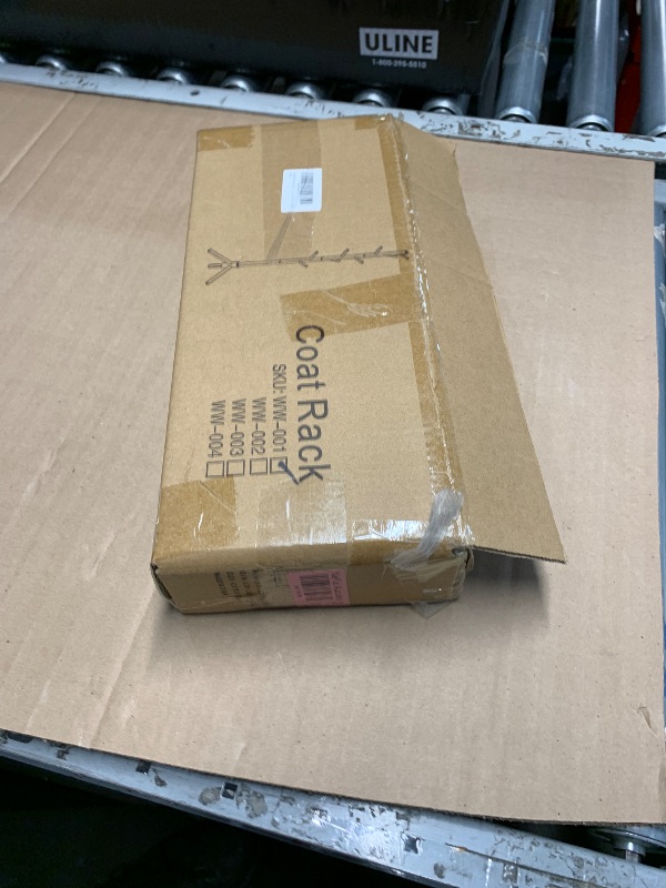 Photo 1 of WANGMUXIA Coat Rack, Freestanding Coat Rack with 8 Hooks and 3 Adjustable Size Tree Coat Racks for Bedroom, Hallway, Entrance, Office, for Hats, Coats, Scarves, Handbags