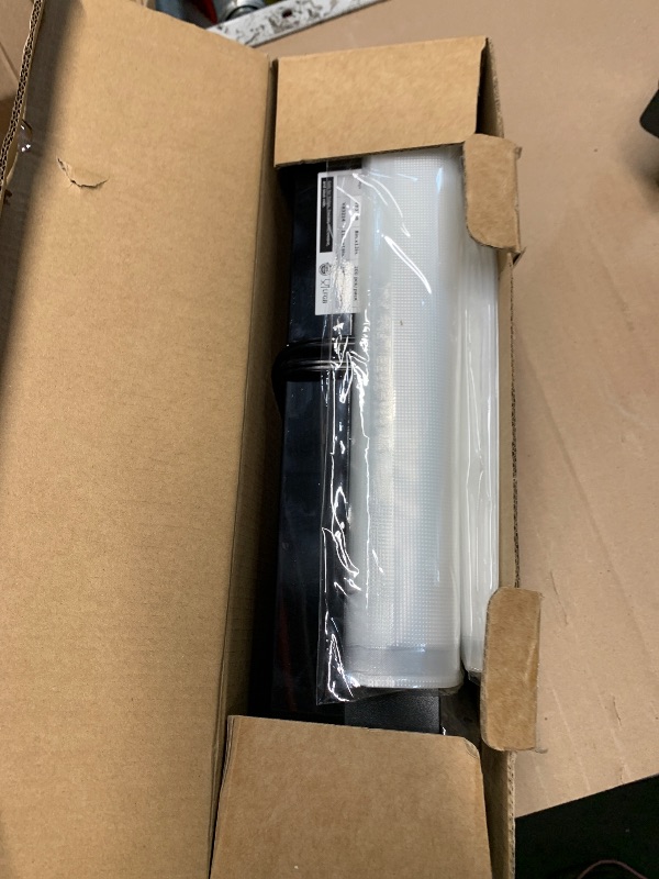 Photo 1 of [Updated 2025] Bonsenkitchen Vacuum Sealer Machine + 40 Vacuum Bags, Fast-Compact/Multi-Functional Food Vacuum Sealer with External Vacuum System, Silver