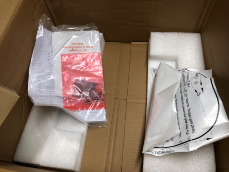 Photo 1 of ***USED - PREVIOUSLY OPENED - LIKELY MISSING PARTS - UNABLE TO VERIFY FUNCTIONALITY***
TESSAN EV Charger Level 2, 40A/240V Wall Mount Electric Vehicle Charing Station, Smart EV Chargers Equipment App Control Wi-Fi ?Only 2.4Ghz?& Bluetooth 25ft Cable with 