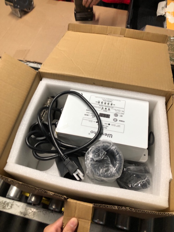 Photo 1 of Salt Chlorine Generator, Westaho Pool Salt System for Inground Pools up to 40,000 Gallons, USA Titanium Cell (10,000-Hour Lifespan), Built-in Power Supply, 1.4 lb CL Output