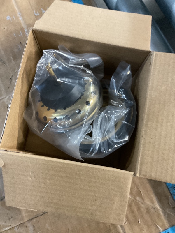 Photo 1 of ***(MISSING PARTS/ SEE NOTES)***Mudder 3 Pcs Kitchen Sink Drain Strainer and Stopper Stainless Steel Garbage Disposal Plug with Handle Universal Anti-Clogging Kitchen Sink Filter Sieve Basket Strainer(Light Gold)