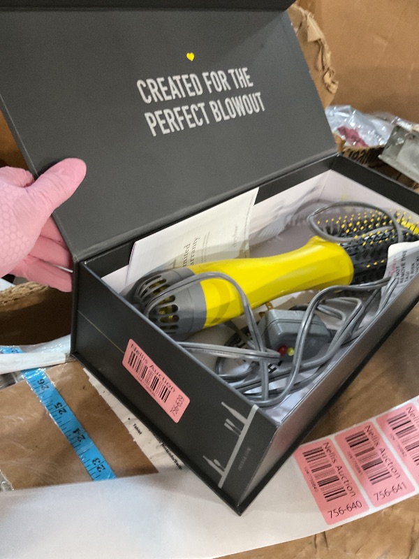 Photo 1 of ***(PARTS ONLY/ NON FUNCTIONAL)***Heavy useDrybar The Double Shot Oval Blow-Dryer Brush – Smooth, Shiny Hair with Volume and Less Frizz – Salon Styling Brush for Faster Blowouts