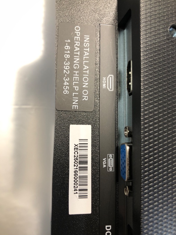 Photo 1 of SANSUI 27 Inch Computer Monitor 100Hz, FHD 1080P HDR PC Monitor with HDMI Ports Adaptive Sync Tilt Adjustable Frameless VESA Compatible for Office and Home