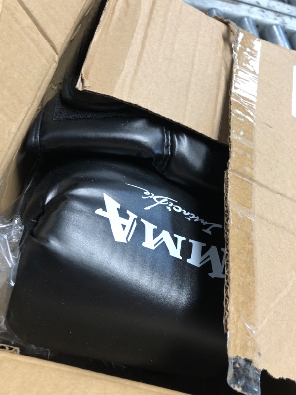 Photo 1 of ***(BOXING GLOVES ONLY/ MISSING PARTS)***Boxing Headgear, Boxing Head Gear Sparring Safety Head Guard with Gloves, Protective Gear Helmet for Sparring MMA Muay Thai Kick Brace Gear for Adult Kids