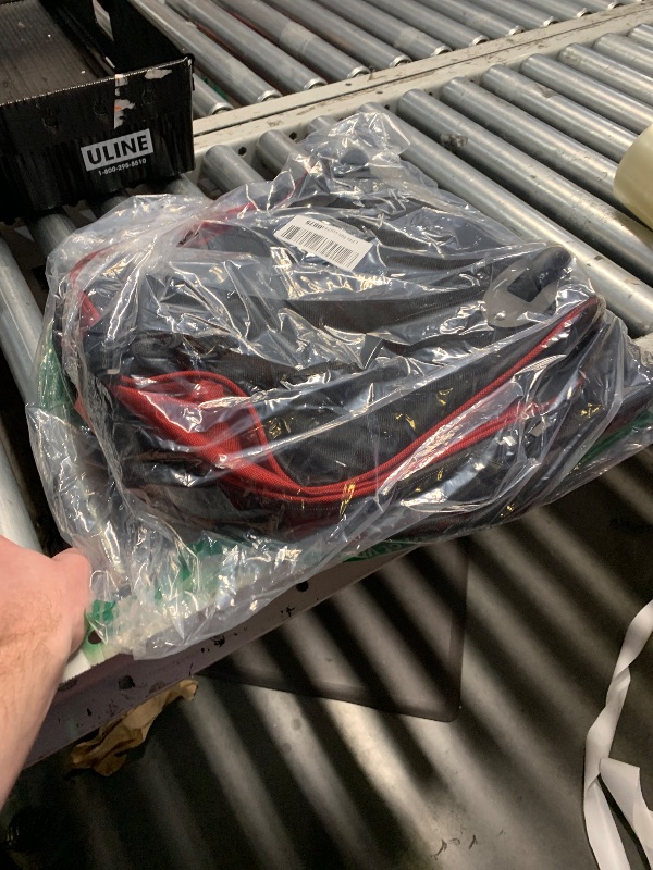 Photo 1 of (USED/FAIR) (BAGGED) Travelers Club Expandable Rolling Travel Duffel Bag, Red, 32-Inch