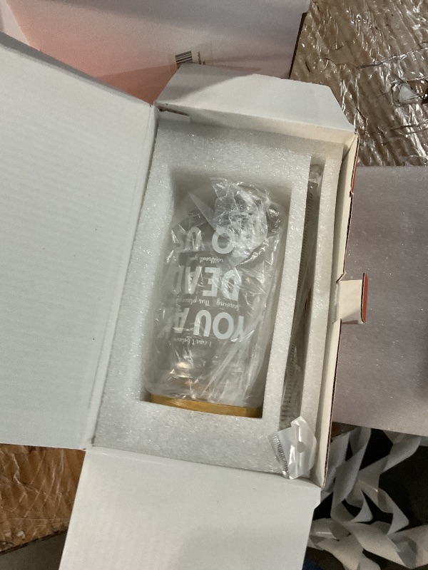 Photo 1 of ***(MINOR DAMAGE/ SEE NOTES)***NewEleven Coworker Leaving Gifts - Gifts For Coworker Farewell, Going Away, Goodbye, New Job - Good Luck Presents For Friends, Boss, Women, Work Bestie – 16 Oz Coffee Glass