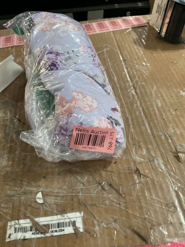 Photo 1 of (DAMAGED ZIPPER) (BAGGED) GRACE KARIN Womens Summer One Shoulder Sleeveless Dresses Floral Flowy Ruffle High Low Wedding Maxi Sundresses Purple 8