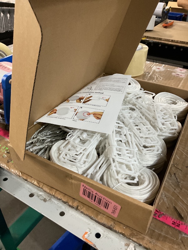 Photo 1 of (PARTIAL SET) (USED/FAIR) Outdoor Patio Lights Plug in, 65.6Ft Connectable Warmwhite & Multicolor Hanging Lantern String Lights with Remote Dimmable Timer 80LED Outdoor String Lights waterproof for Garden Backyard Fences