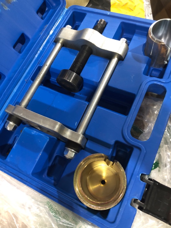 Photo 1 of (see all images) Rear Suspension Control Arm Trailing Arm Bushing Tool Removal Tool Kit for Auto Bushing Press Kit Compatible with Ford Focus MK1 Mazda Volvo