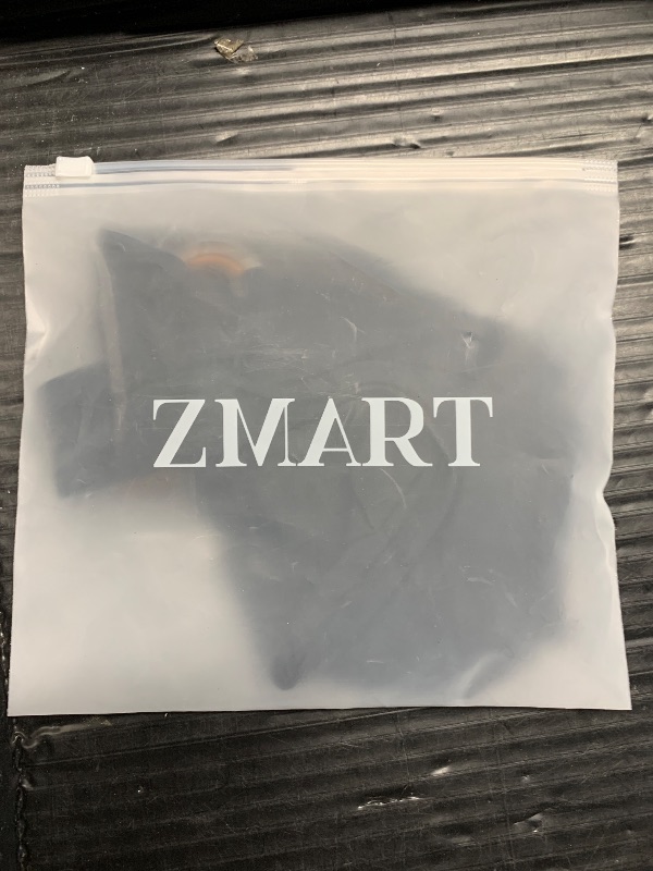 Photo 1 of (USED/FAIR) (BAGGED) (MEDIUM) Zmart Women O Ring Bikini Bottoms Full Coverage Swimsuit Bottom Low Waist Low Rise Bathing Suit Black M