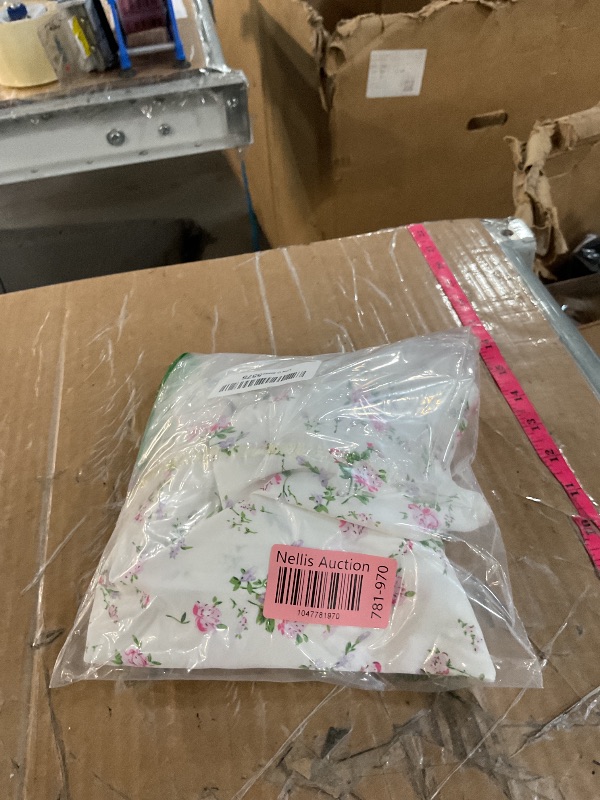 Photo 1 of (MEDIUM) (BAGGED) Floerns Women's Summer Split Thigh Spaghetti Strap Cami Midi Floral Dress White Flower M