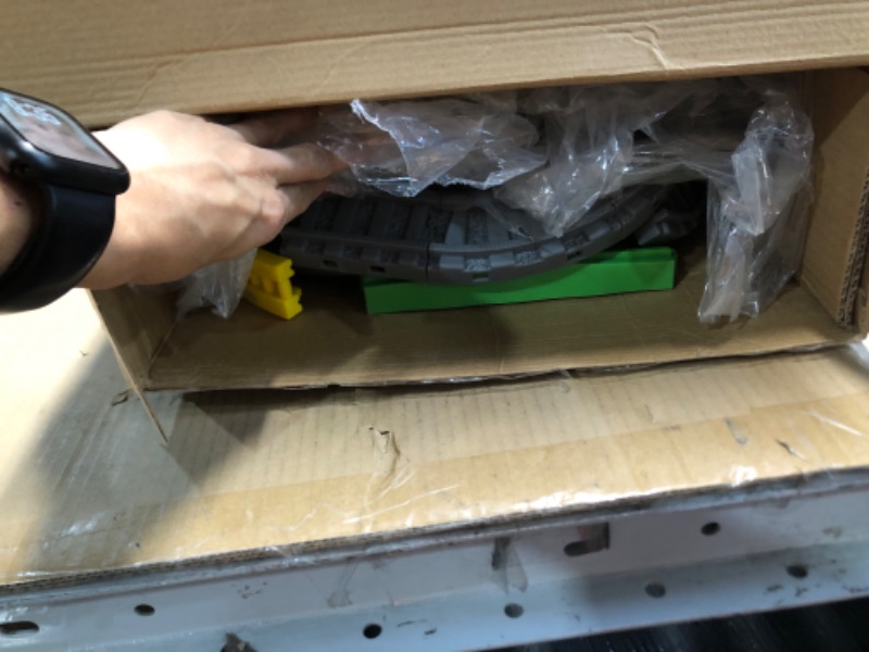 Photo 1 of Disney Junior Mickey Mouse Around Town Track Set, 35-piece Remote Control Toy Train, Officially Licensed Kids Toys for Ages 3 Up, Amazon Exclusive