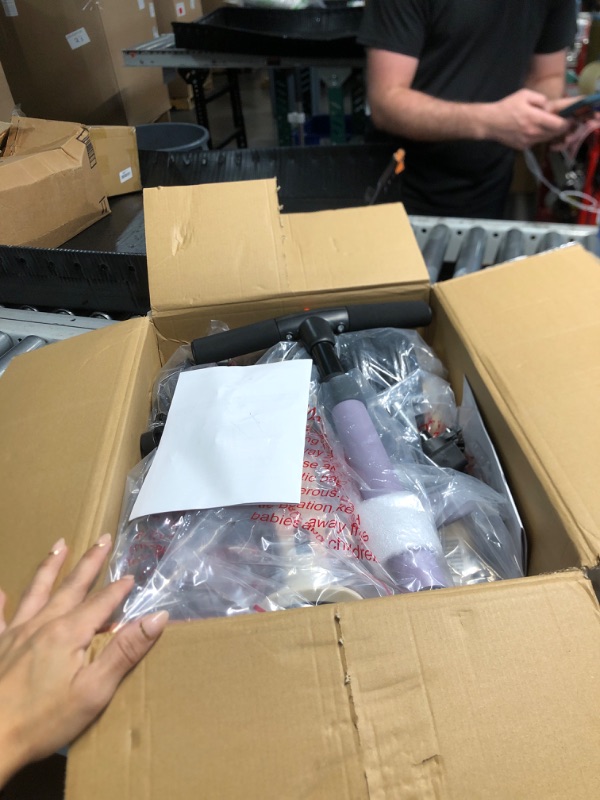Photo 1 of (sold for parts) newyoo Toddler Tricycle with Push Handle for 1-3 Year Old, Toddler Bike, Birthday Toy for Boys and Girls, 5 in 1 Kids Trike