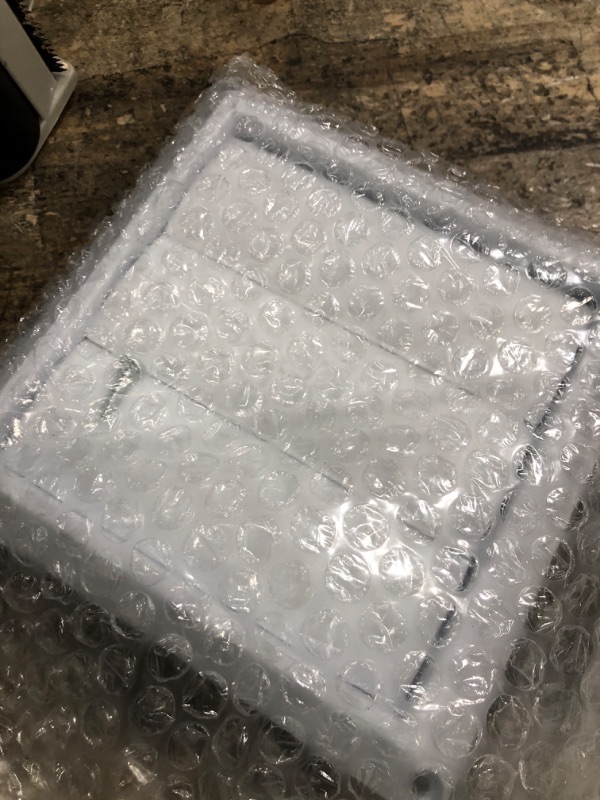 Photo 1 of 4 Inch White Plastic Louvered Outdoor Vent Cover With Stainless Steel Grille Screen for Dryer, Exhaust Vent cover Widely Used for Dryers and Houses Wall to Keep Rain, Snow, Wind or Birds by AMI PARTS